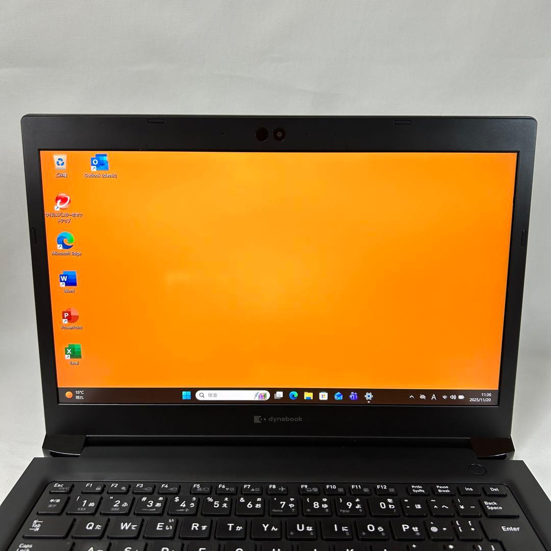 美品 Dynabook S73/HS 16GB バッテリー超良好 Office