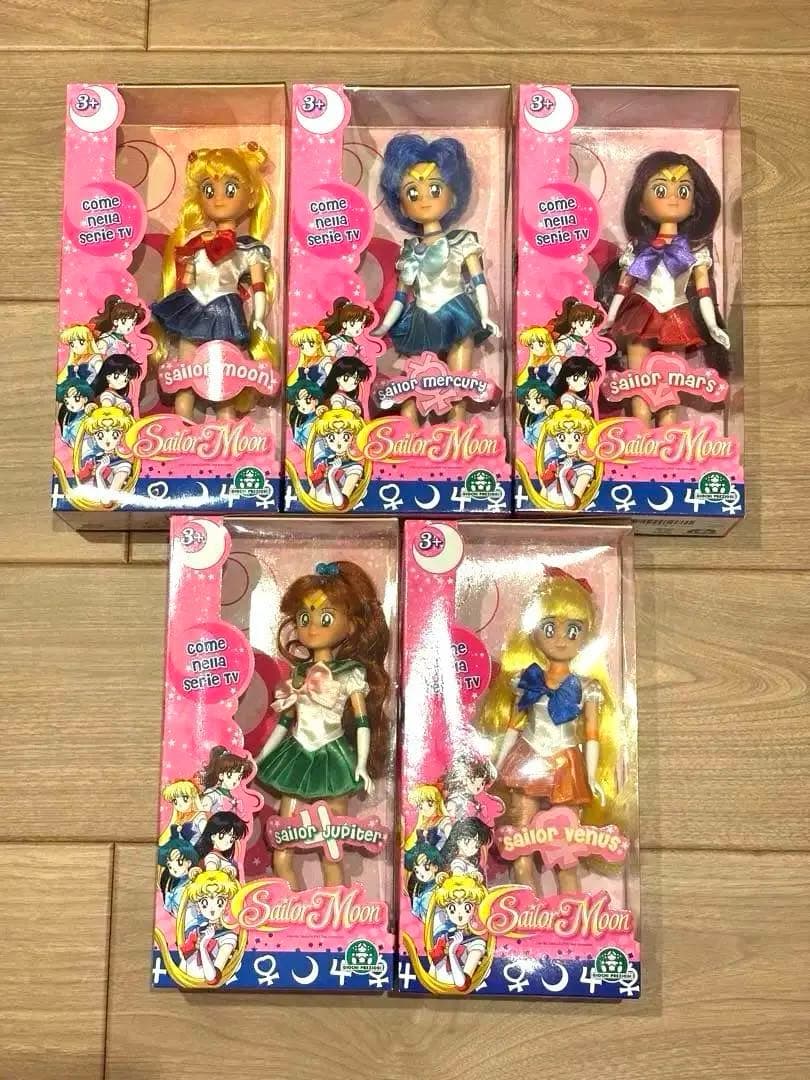 セーラームーン キャラクター人形セット 5体　イタリア製