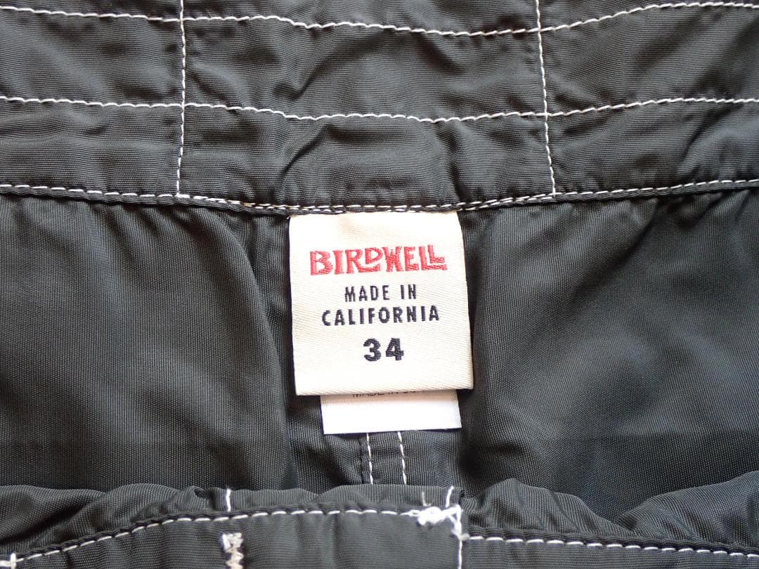 BIRDWELL バードウェル ダークグレーサーフパンツ(34)美品