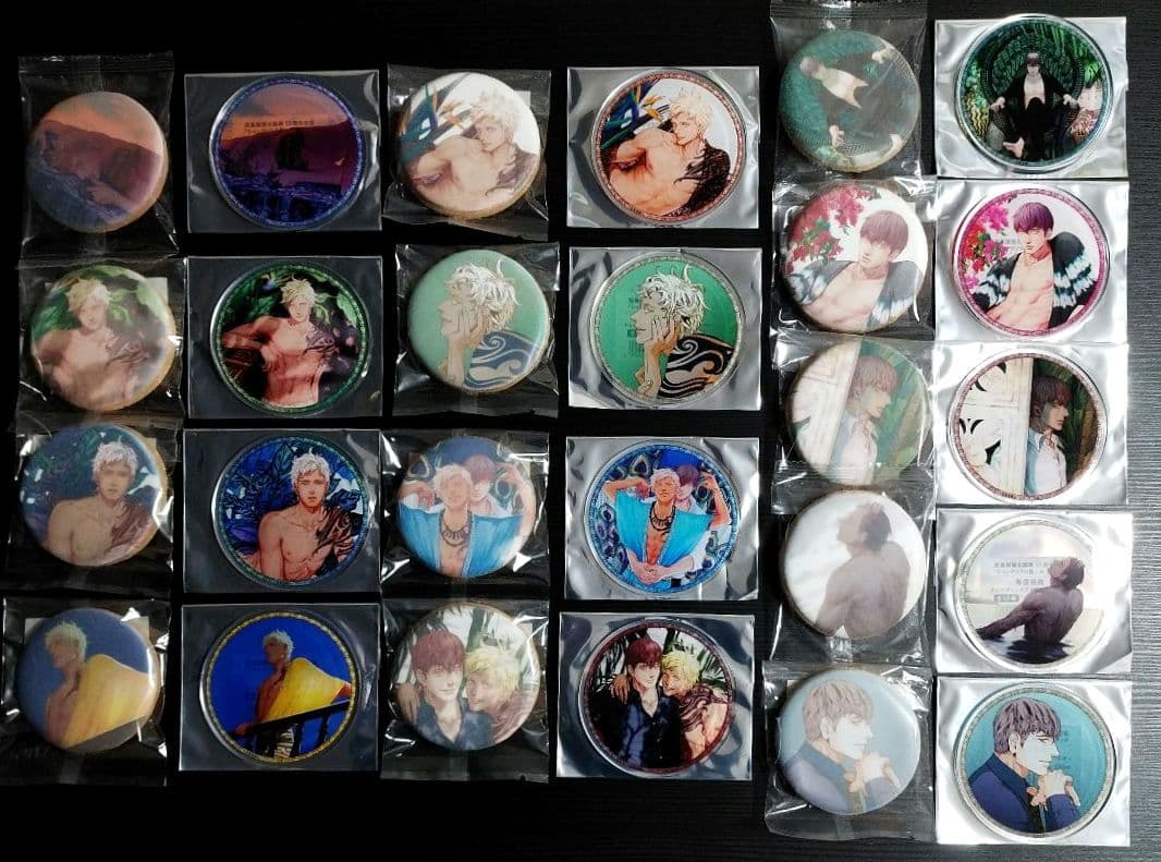 ◆ 座裏屋蘭丸画業10周年記念 「シャングリラの鳥」× グラッテ 全種セット