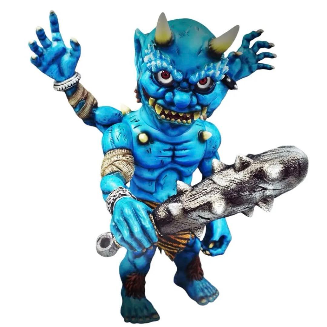 鬼入道　二期色　青竜エディション　デビル　怪獣　可動　ソフビ　フィギュア　限定