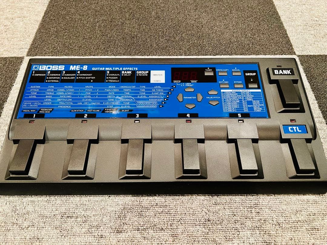 【美品】BOSS ME-8 マルチエフェクター