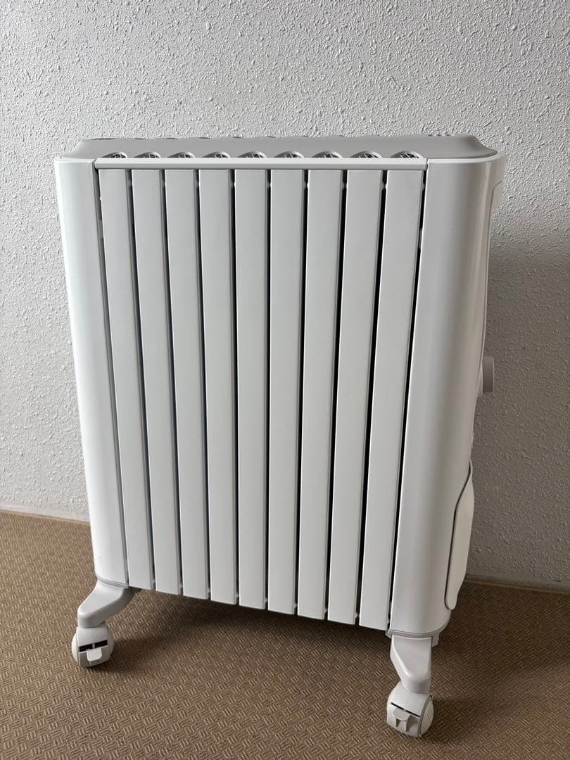 デロンギ オイルヒーター rhj75v0915-gy リモコン キャスター 取説