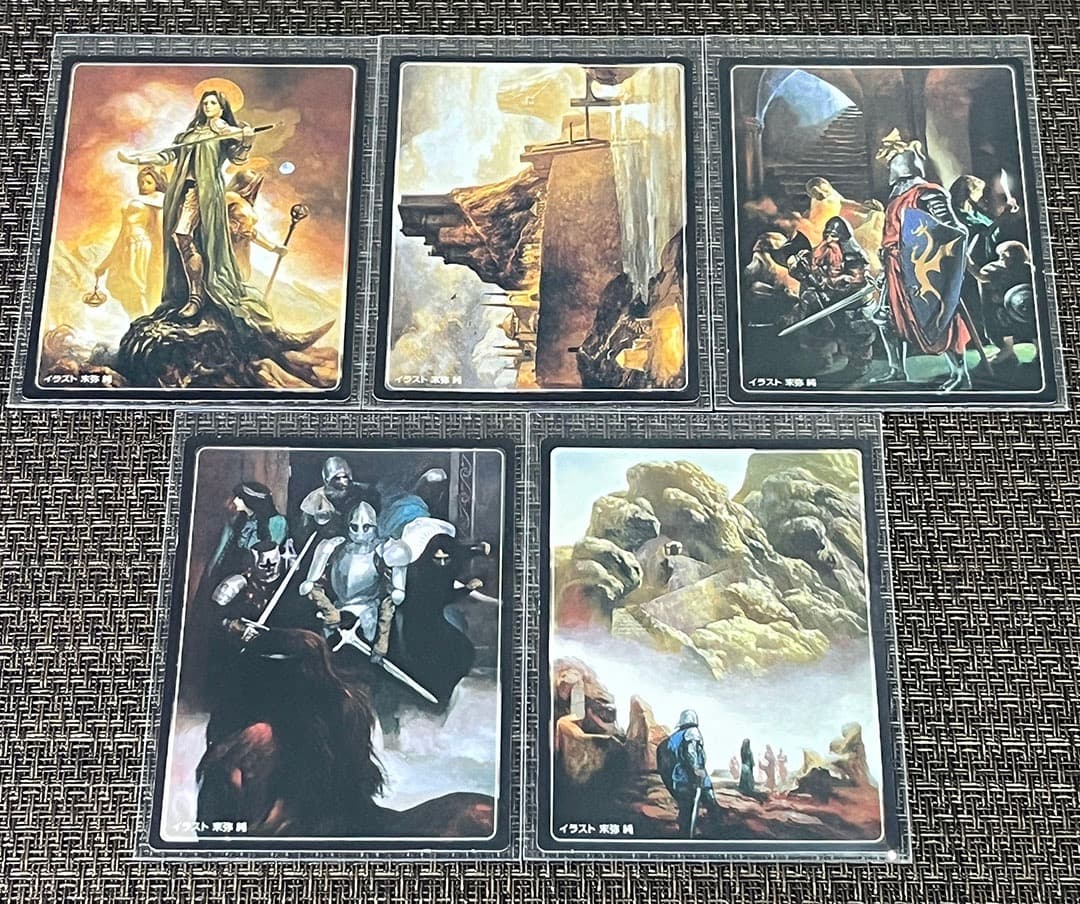 PS ウィザードリィ リルガミンサーガ 特典カード 5枚 コンプセット