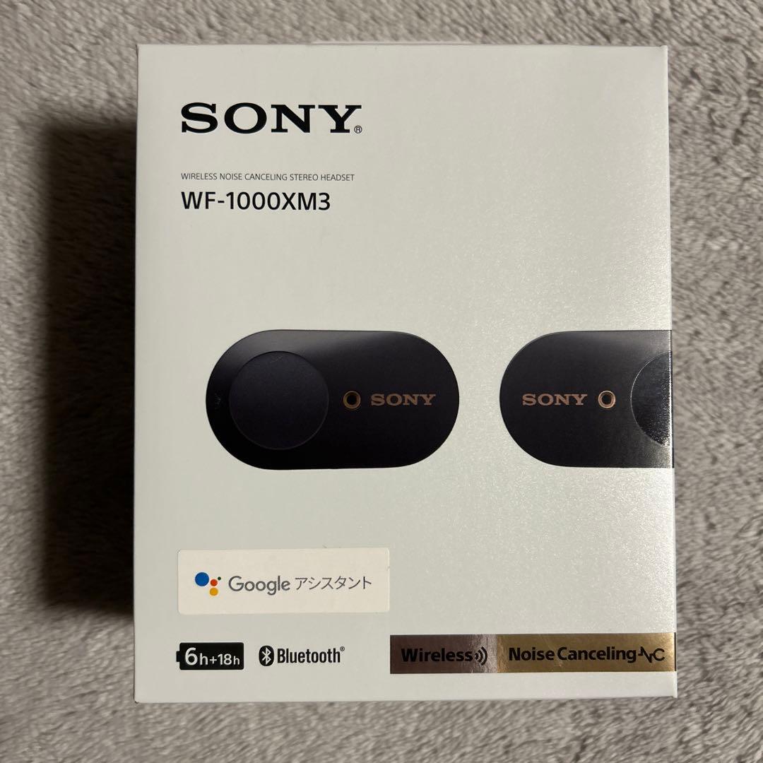 ヘッドホン SONY WF-1000XM3 BLACK