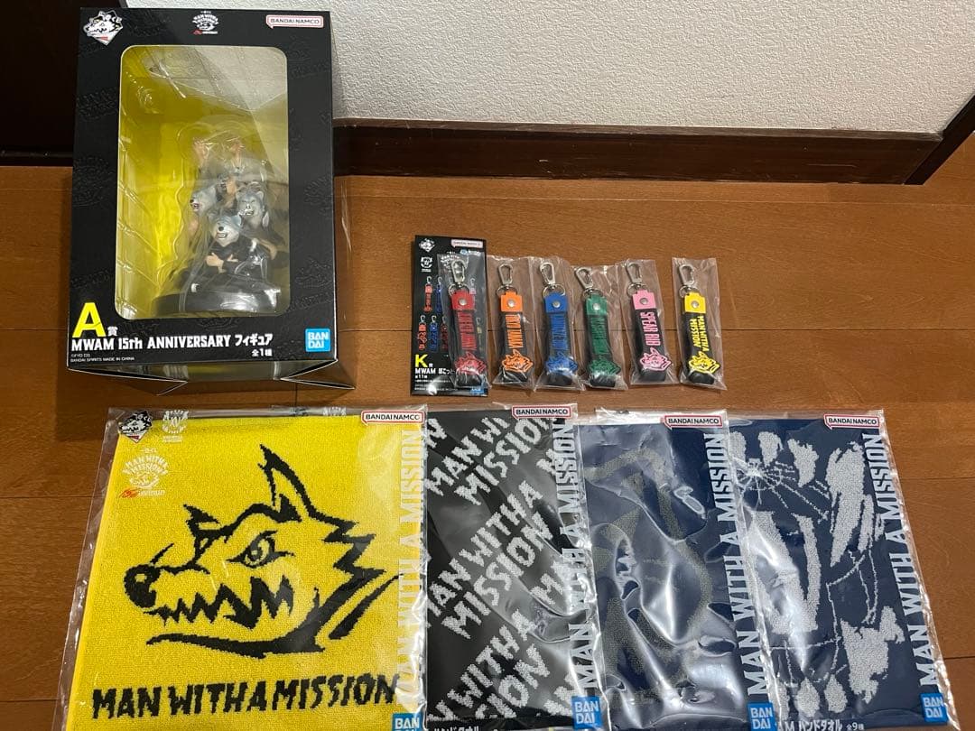 a*i様 一番くじ　マンウィズアミッション　A賞フィギュア　J賞　K賞