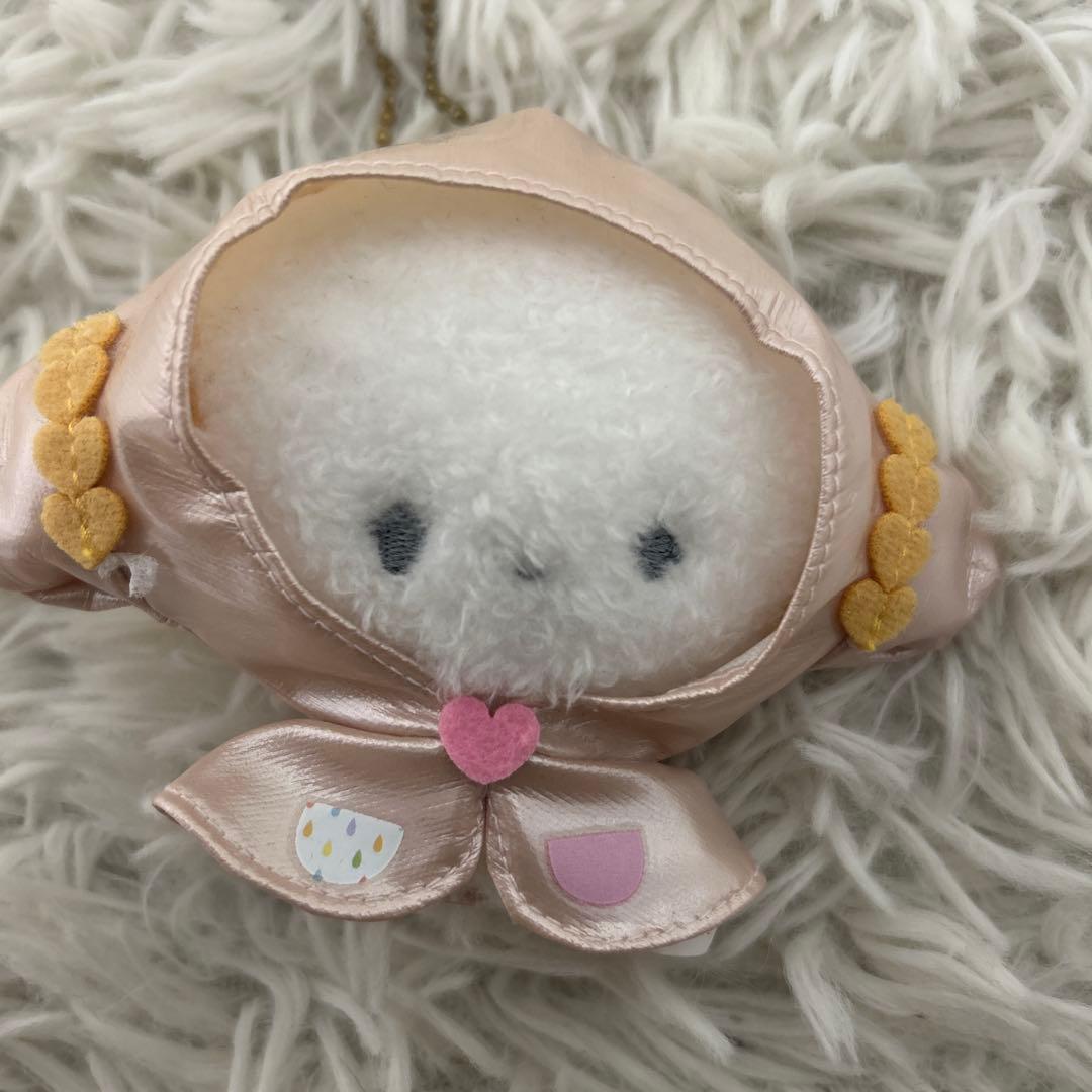 【希少極美品】こぎみゅん　マスコット　レインコート　むにゅぐるみ