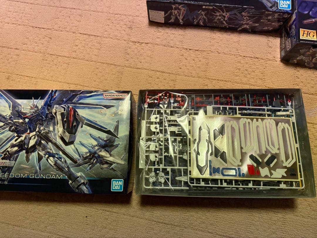 ガンプラ　HG ライジングフリーダム他