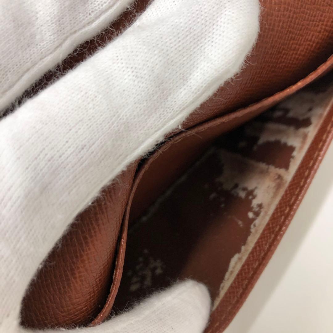 ルイ ヴィトン ポルト モネ ヴィエノワ がま口　モノグラム 折り財布