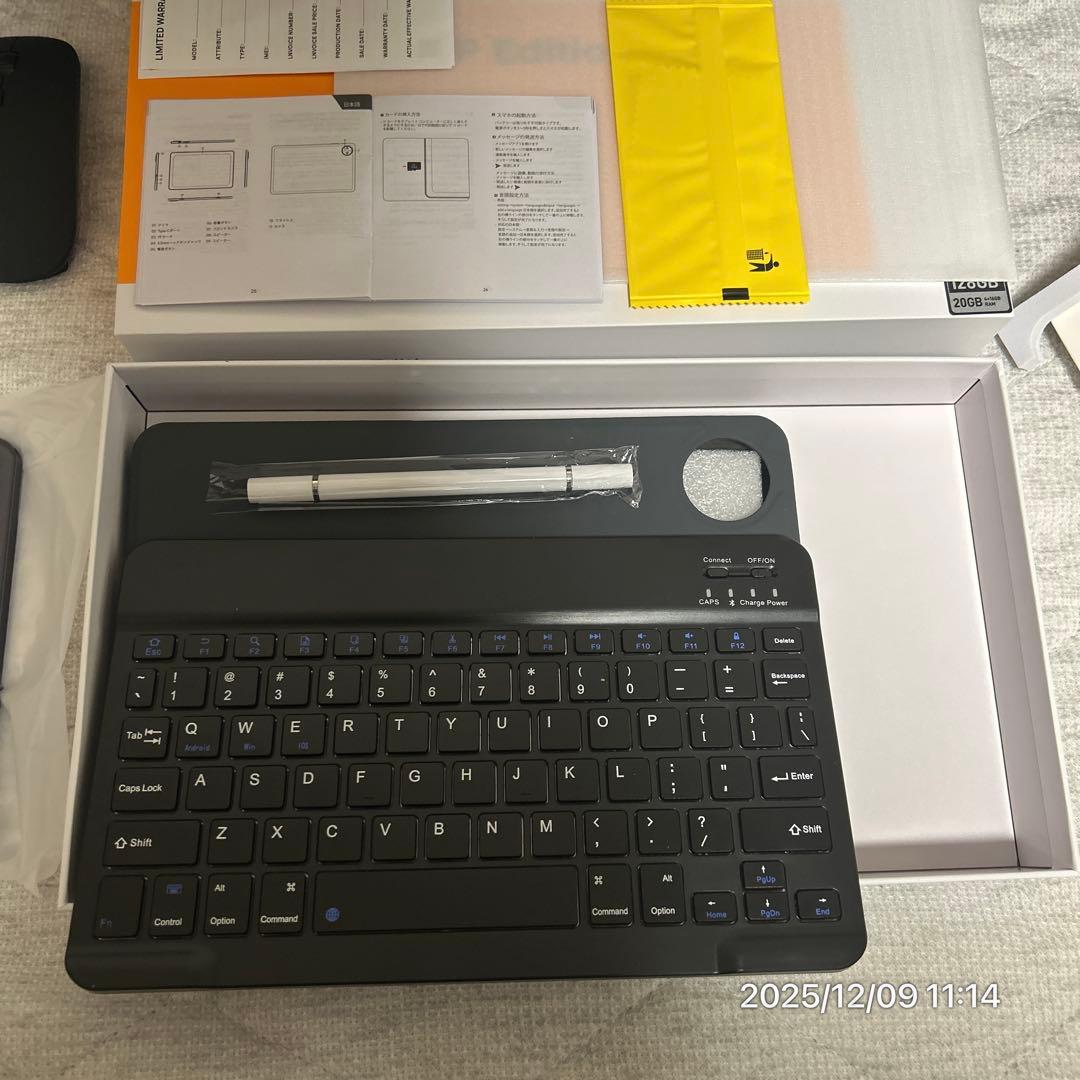 10.1インチ Androidタブレット 20GB RAM 128GB ROM