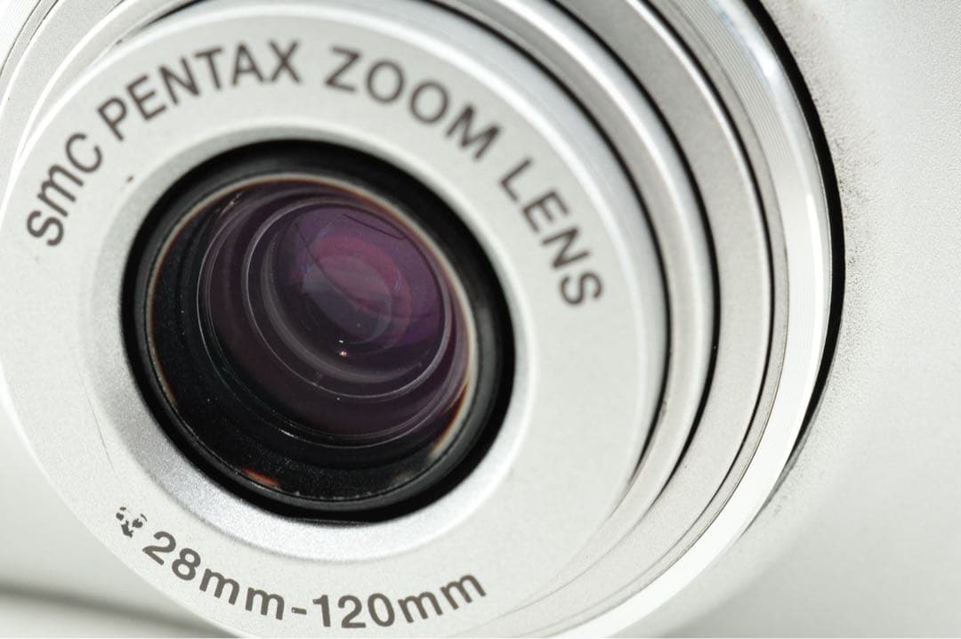 動作確認済　PENTAX ESPIO 120SW シルバー ペンタックス