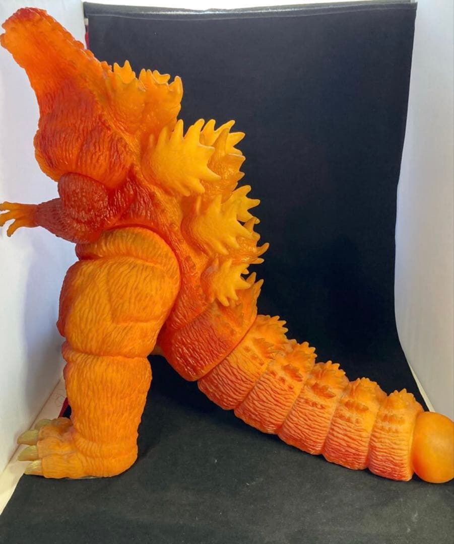愛蔵版 バーニングゴジラ 怪獣 特大ソフビ