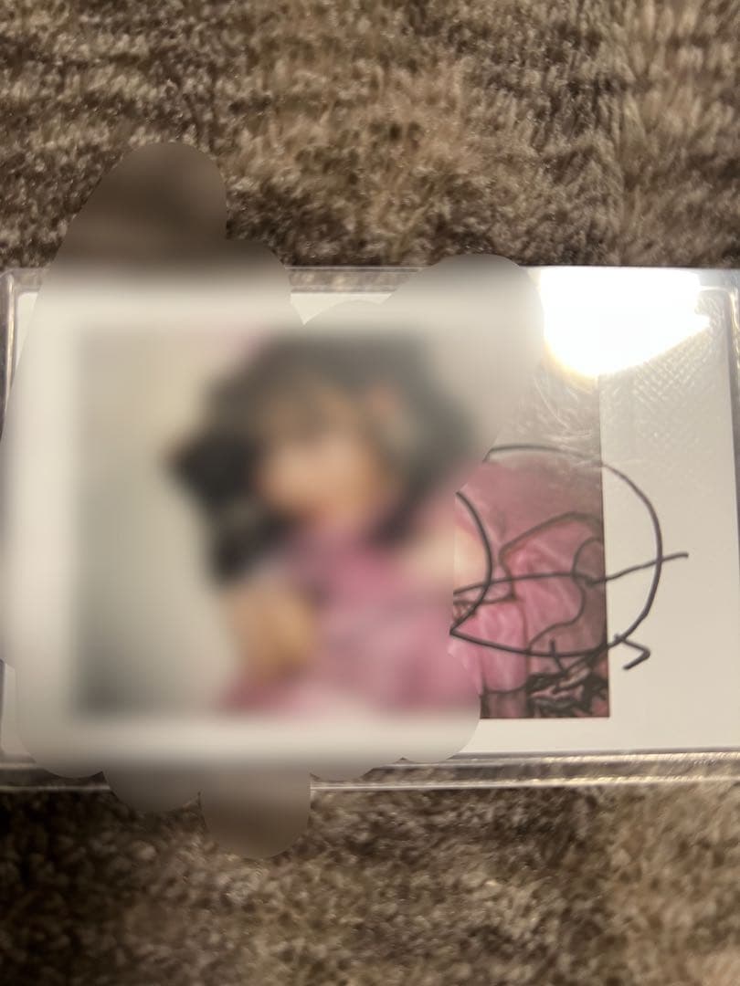 フルーツジッパー　月足天音　ラッフル　直筆サイン入りチェキ　生誕