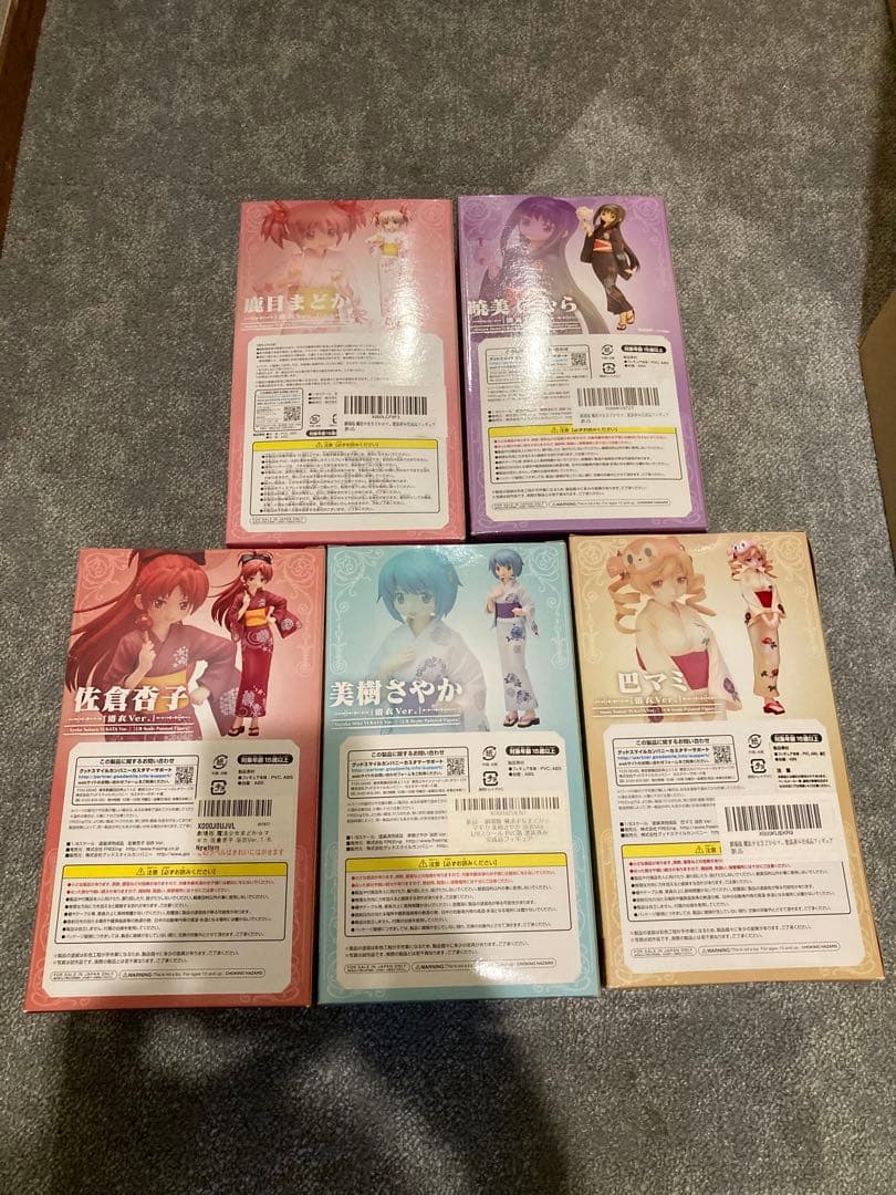 魔法少女まどか☆マギカ フィギュア 5体セット