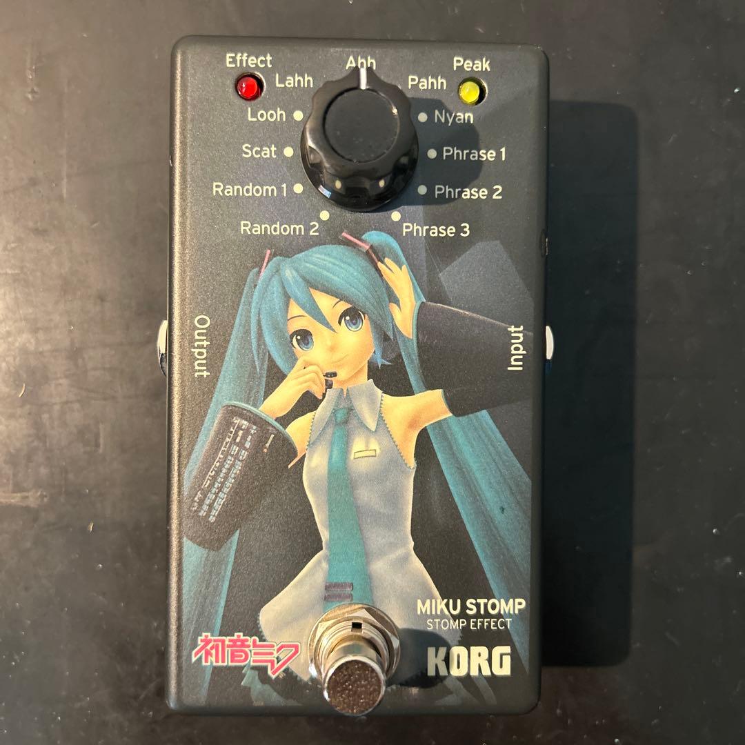 ト*チ様 KORG MIKU STOMP ギターエフェクター