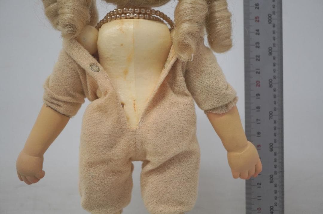 【M2512-27】ANRI アンリ Wood Doll 木彫 人形 サラ ケイ
