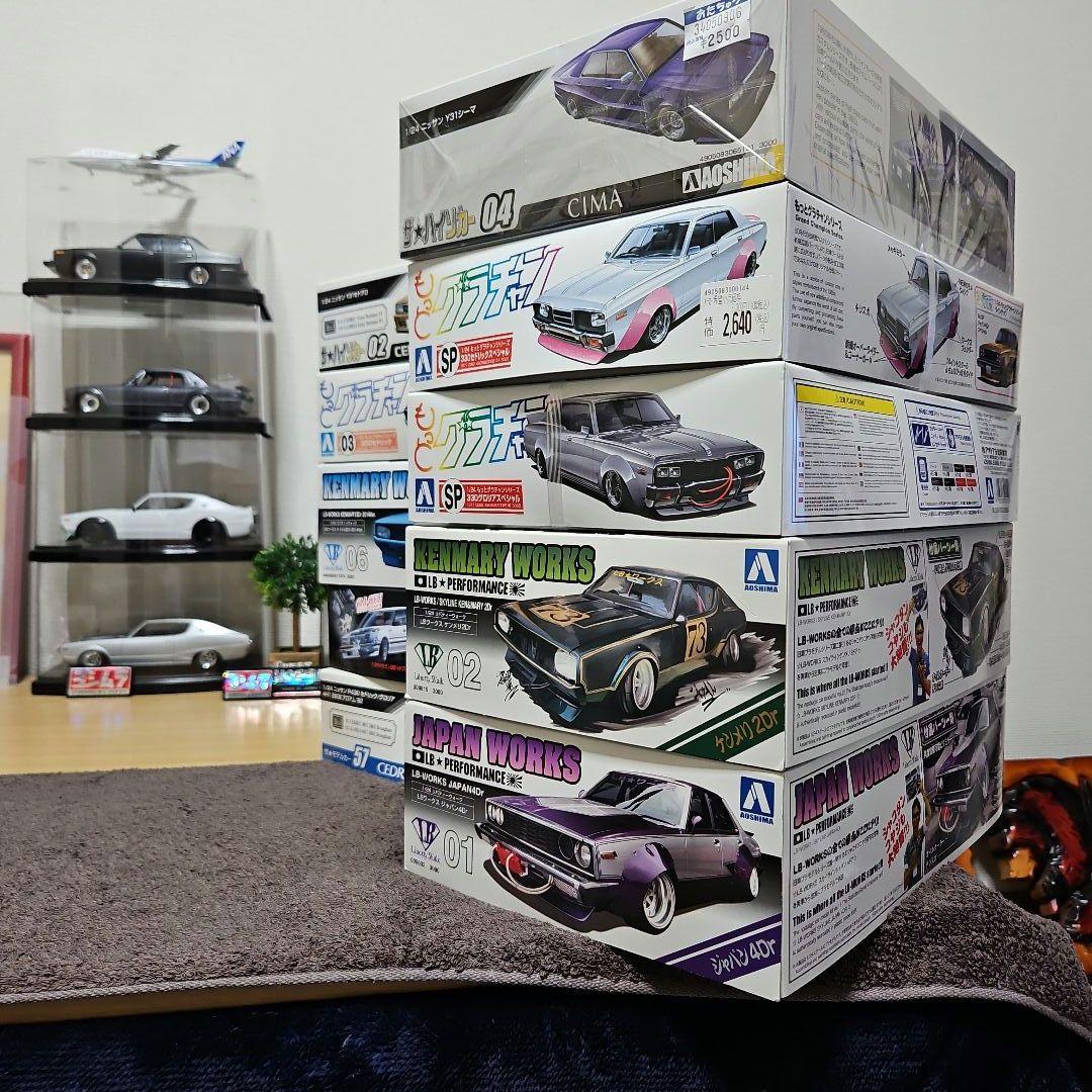 アオシマ　もっとグラチャン　ケンメリWORKS2Dr各種