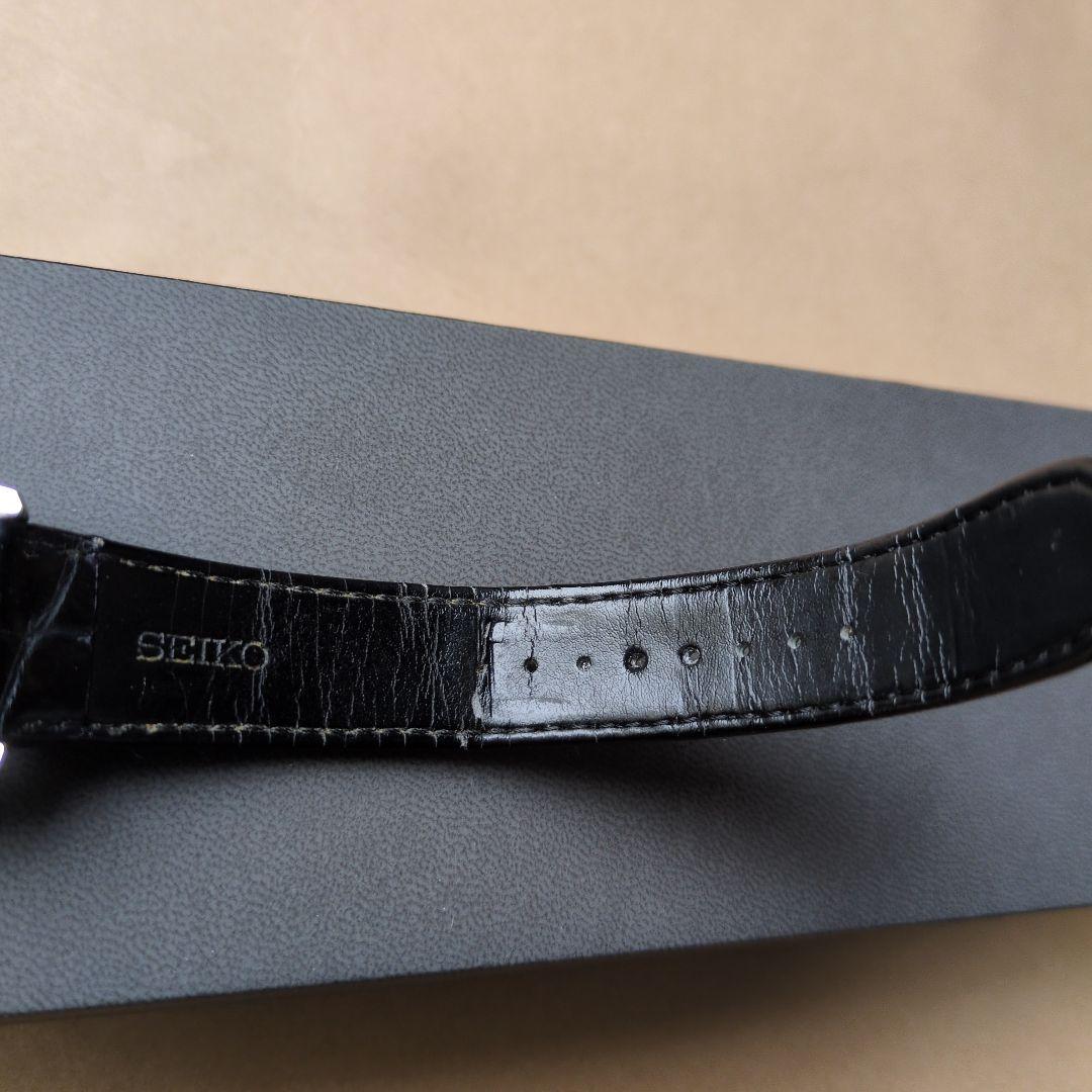 SEIKO プレザージュ ホワイト琺瑯ダイヤル 自動巻き