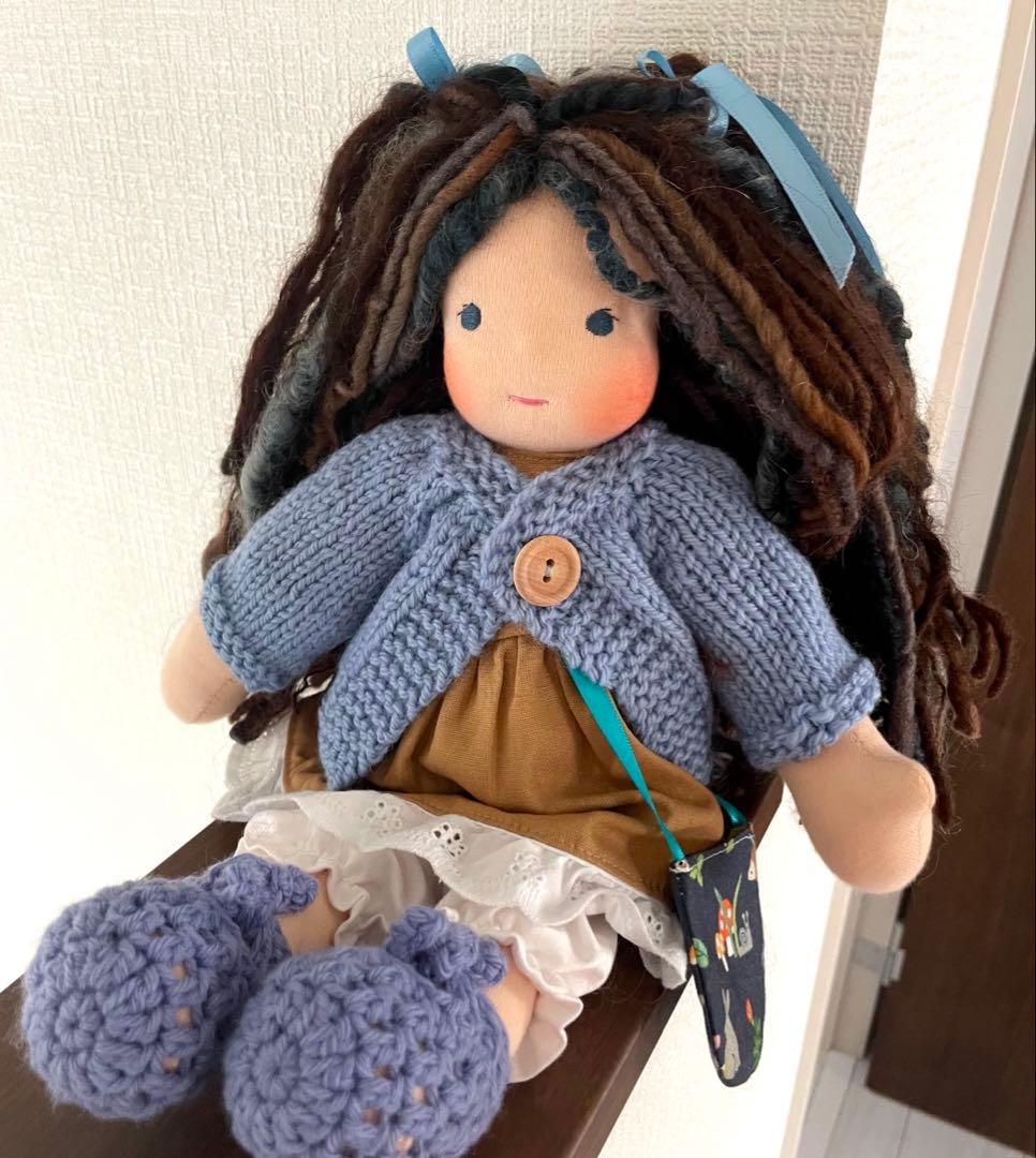 日本未上陸⭐︎ウォルドルフ　自然素材 羊毛人形　Twila