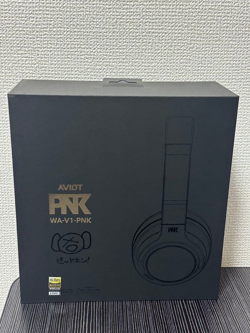 新品　AVIOT WA-V1-PNK ワイヤレスヘッドホン