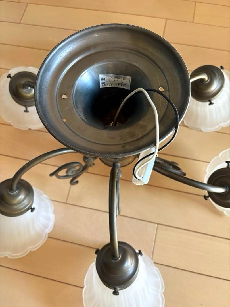 シャンデリア アンティーク￼山田照明シーリングライト天井照明6灯￼