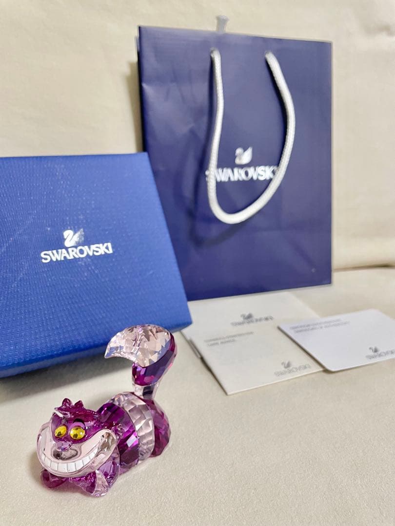 レア★不思議の国のアリス チェシャ猫 スワロフスキー SWROVSKI