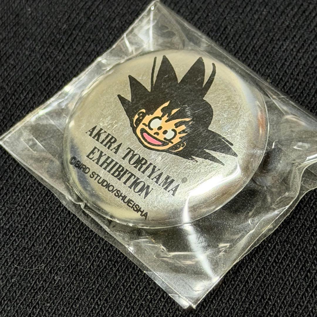 ドラゴンボール 鳥山明の世界 会場限定 缶バッジ 孫悟空