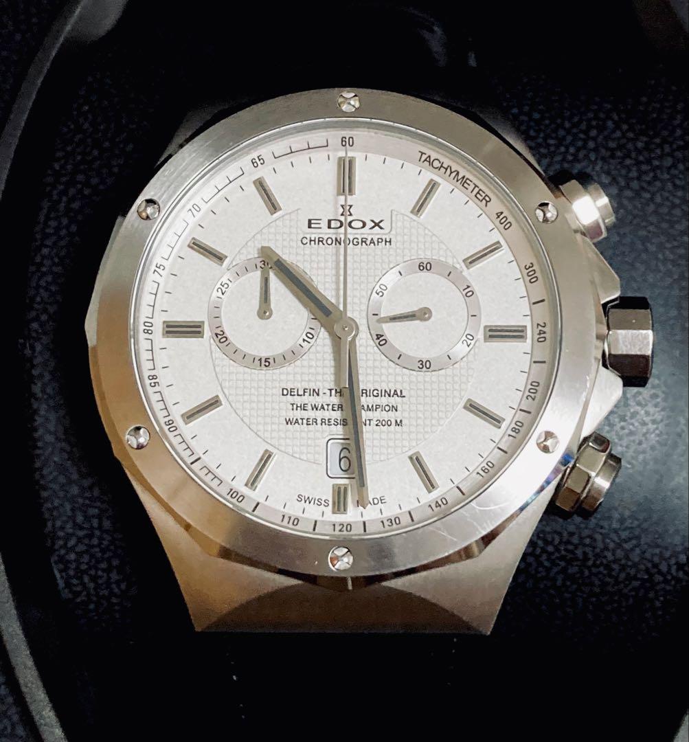 【AVALANCHE＄‼️】EDOX デルフィン 10105-3-AIN