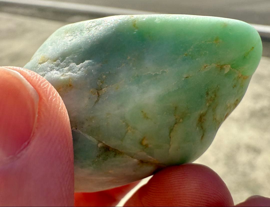 新潟県糸魚川市親不知海岸産ヒスイ輝石岩　海石