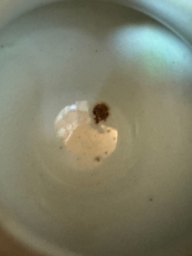 古伊万里　染付茶入　江戸時代　古美術