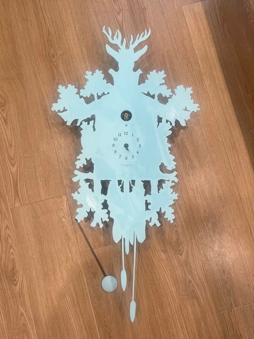 イタリア製デザイナーズ鳩時計（オブジェ）