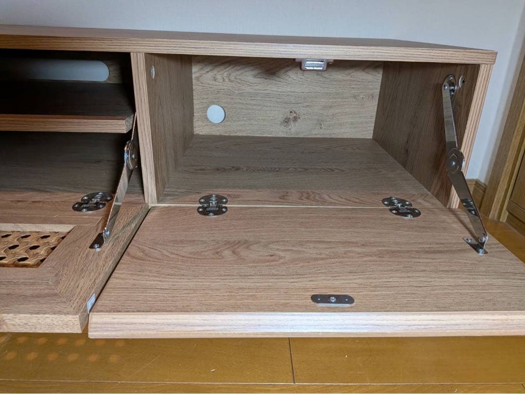 ■送料込■LOWYA ラタンローテレビボード テレビ台北欧風人気家具TV棚140