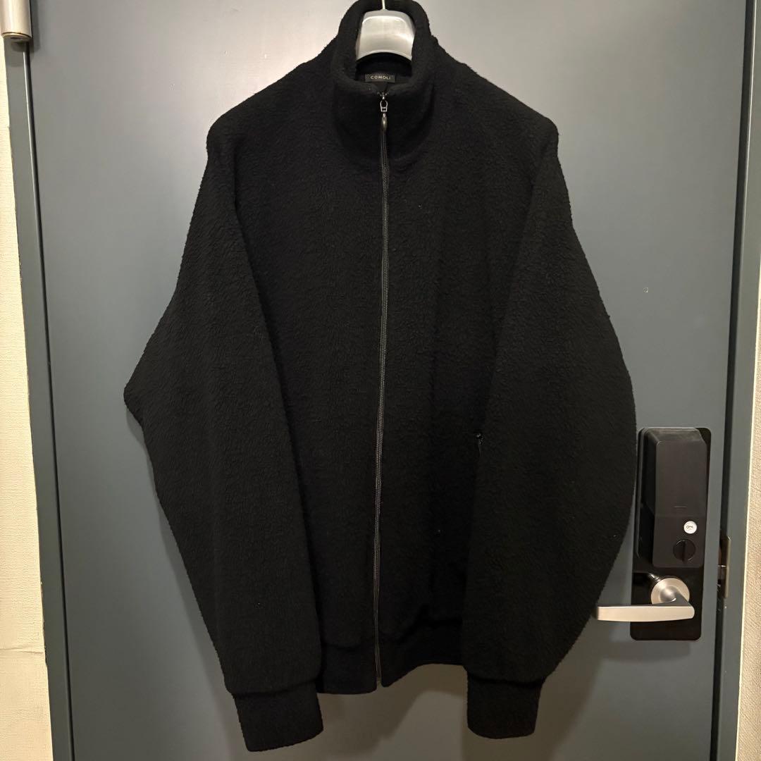 comoli 21AW ウールフリースジップアップジャケット 3