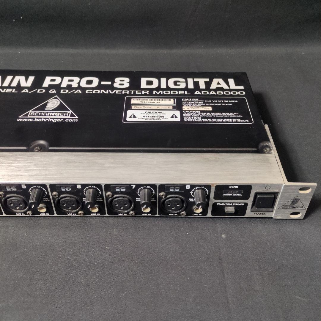 配信機器・PA機器・レコーディング機器 BEHRINGER ADA8000