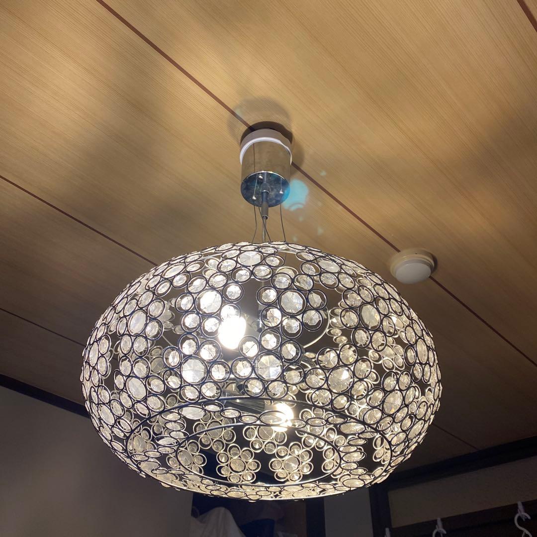 クリスタルビーズ シャンデリア 中型