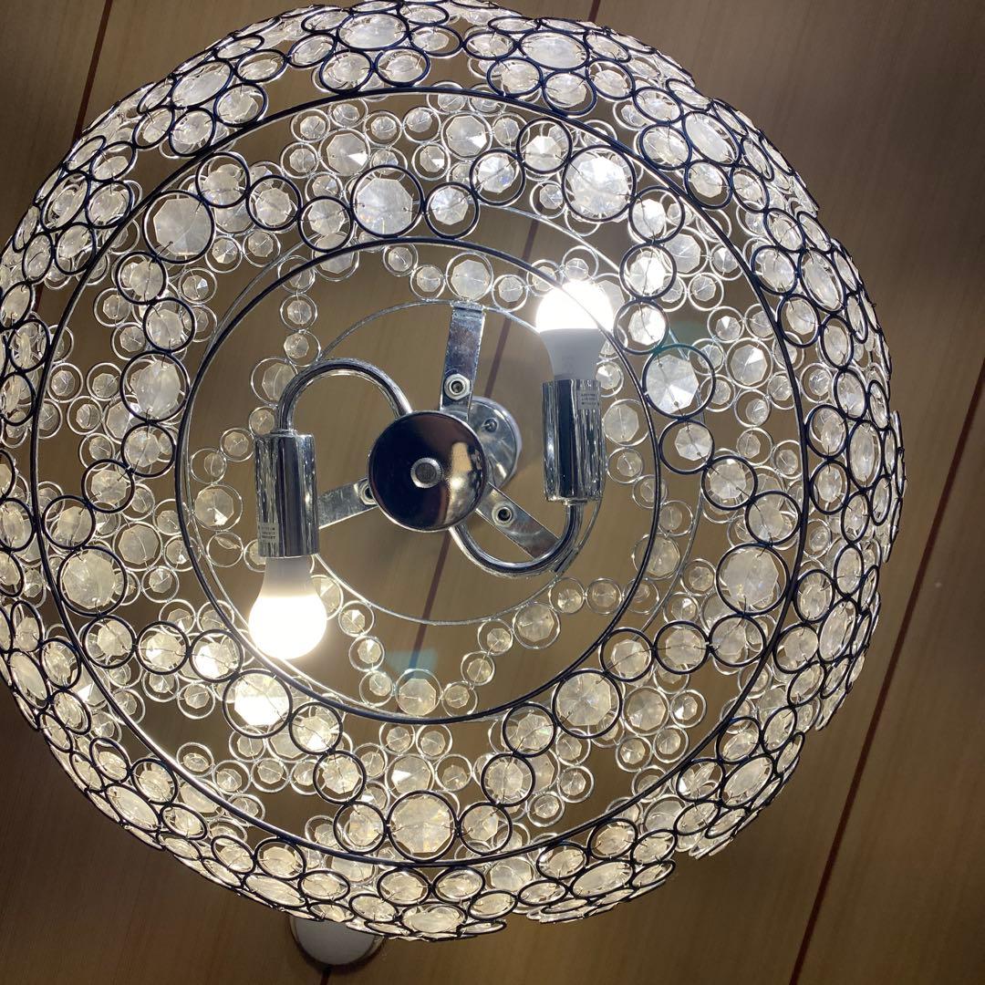 クリスタルビーズ シャンデリア 中型