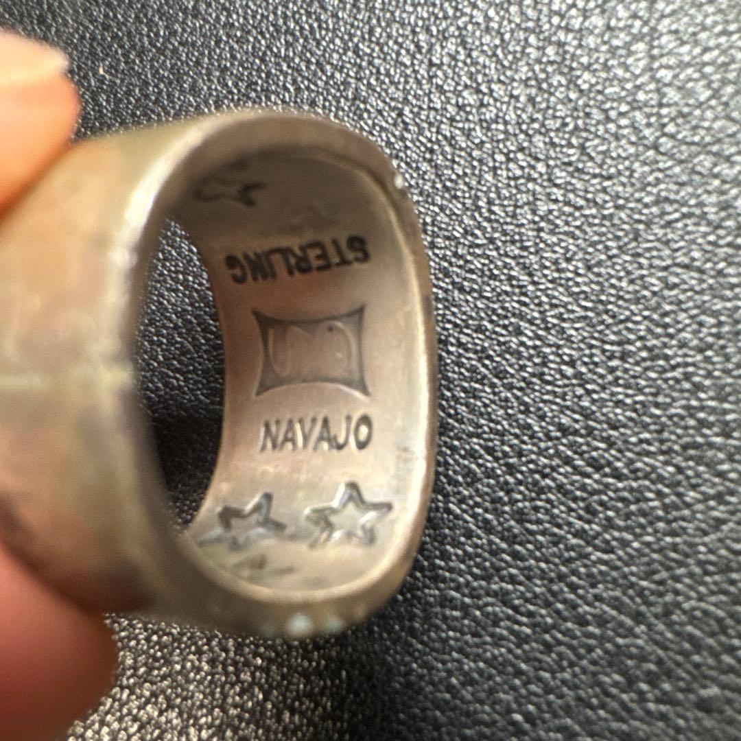 【大特価❗️】NAVAJO 星型 リング スター　ナバホ　シルバー