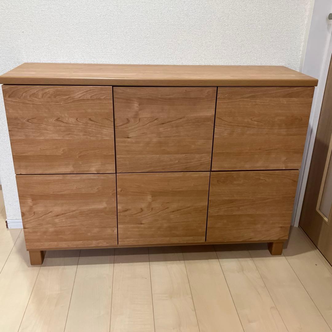 ナチュラルウッドキャビネット NC-8011CB