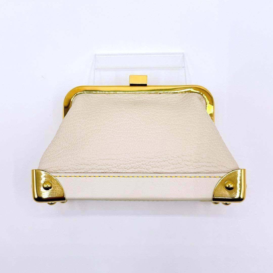 ルイヴィトン スハリ ポルトモネ ヴィエノワ ポーチ がま口 M91835