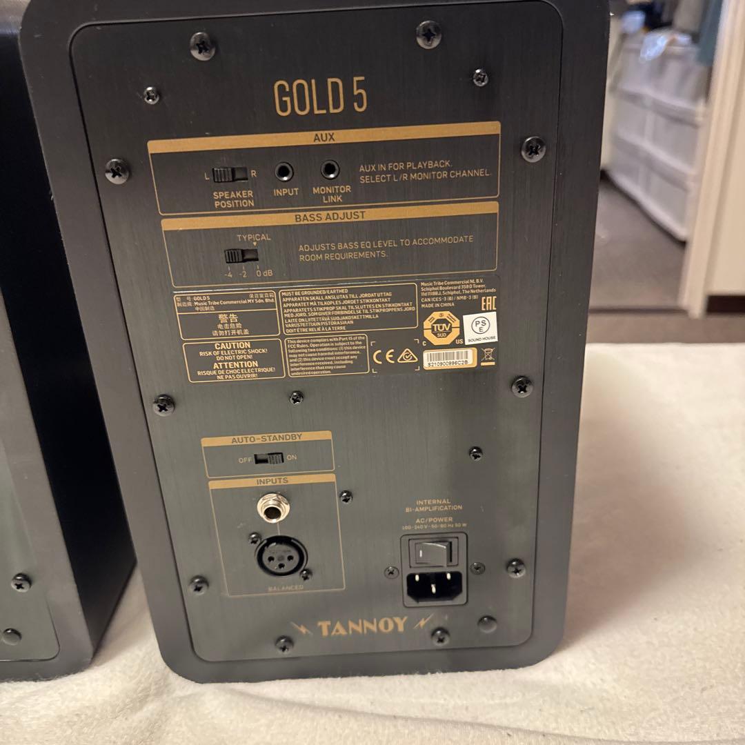 TANNOY GOLD5ペア スタジオモニタースピーカー