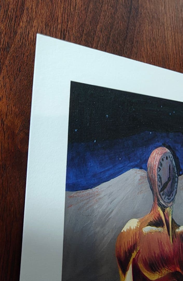 直筆サイン入りアートプリント　MTG Time Walk 複製原画