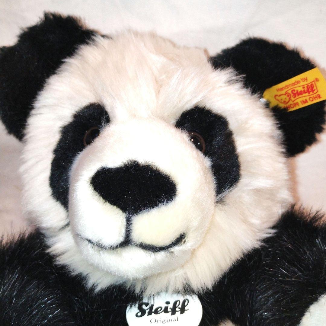 【新品】シュタイフ　カドリーフレンズ　パンダのマンシュリー　Steiff