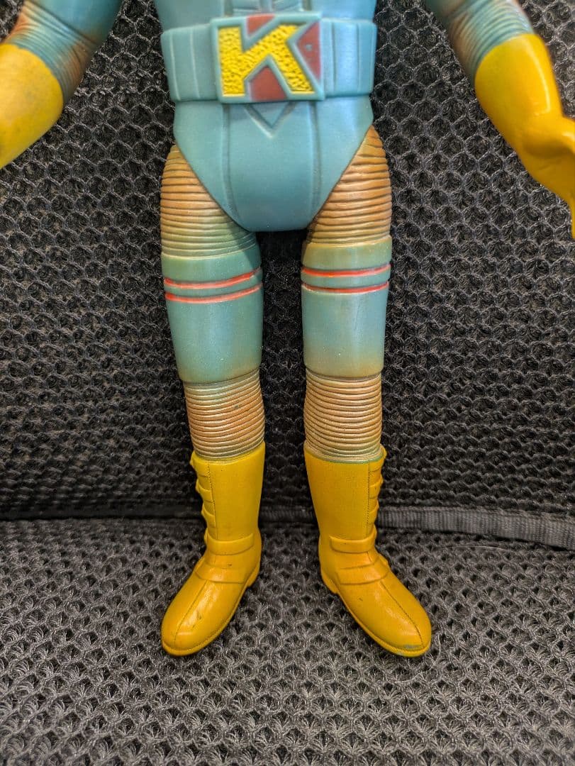 ソフビ　当時物　ロボット刑事　旧バンダイ　石ノ森章太郎　フィギュア　昭和　レトロ