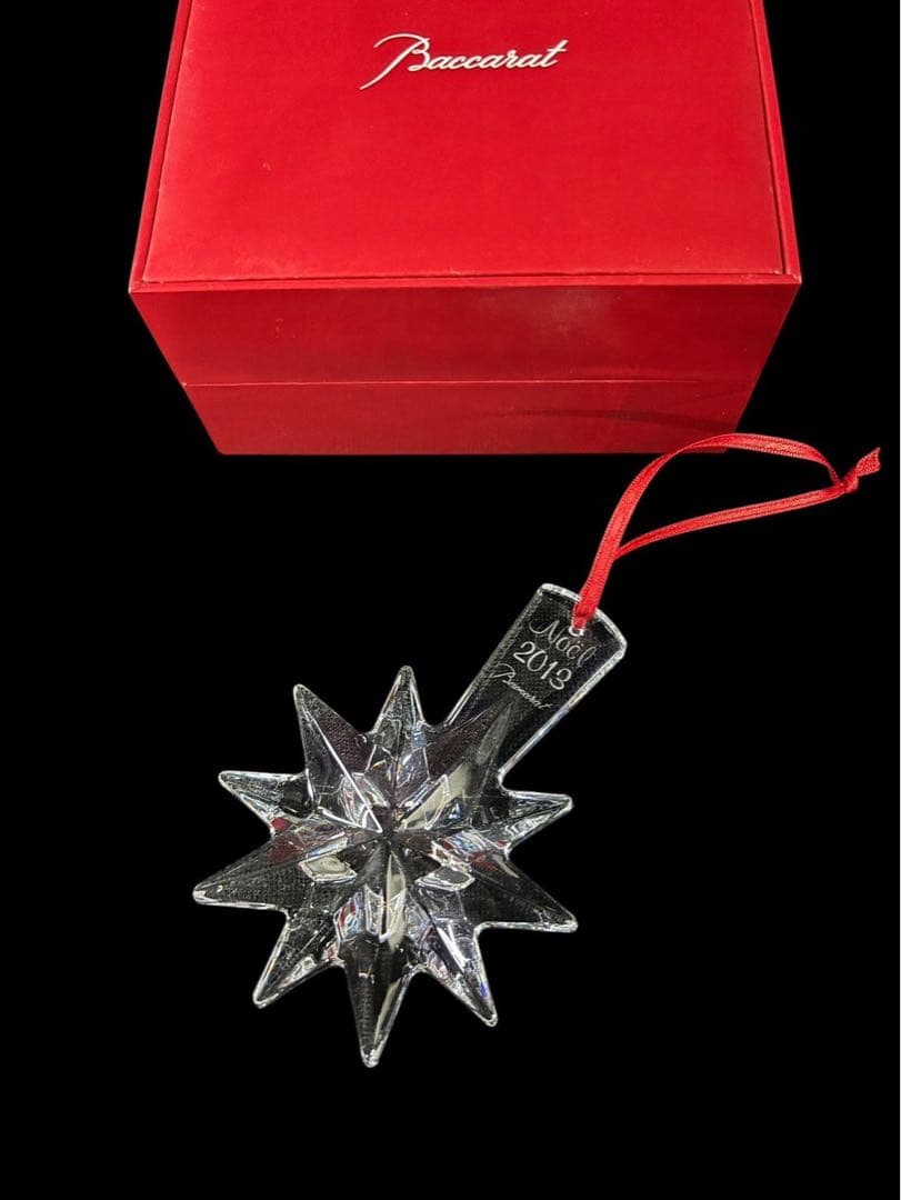 Baccarat クリスタルオーナメント