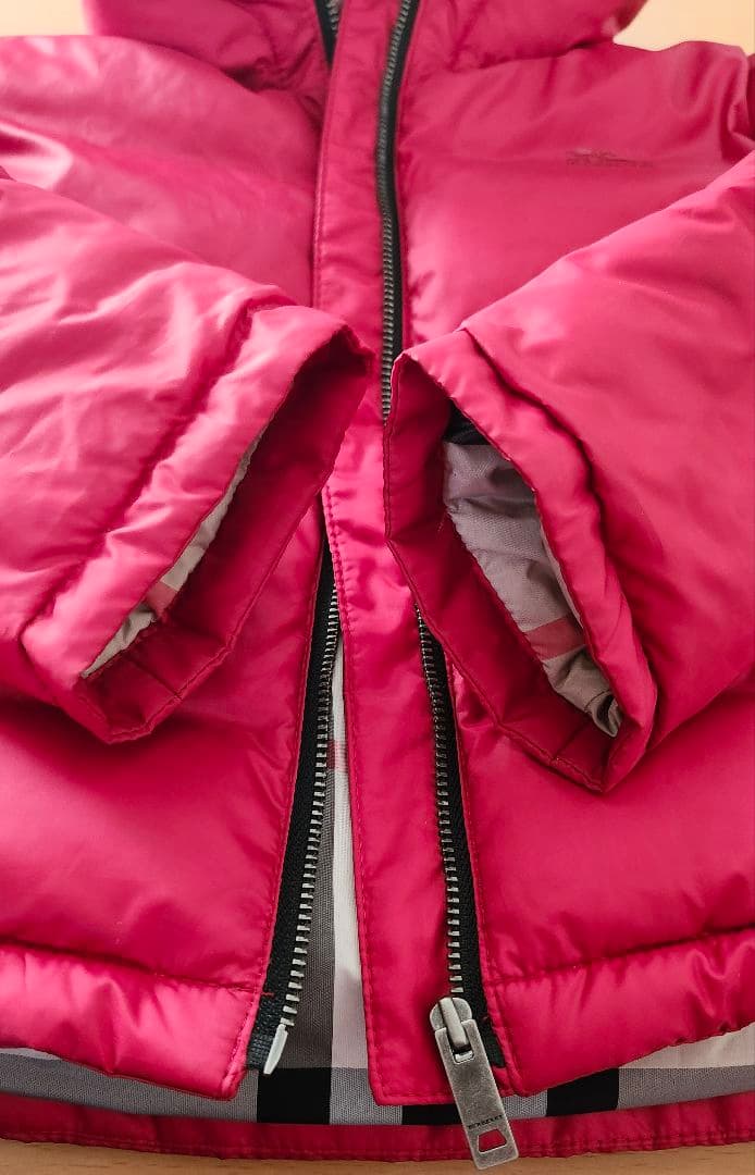 BURBERRY ダウン baby 2Y 92cm 赤