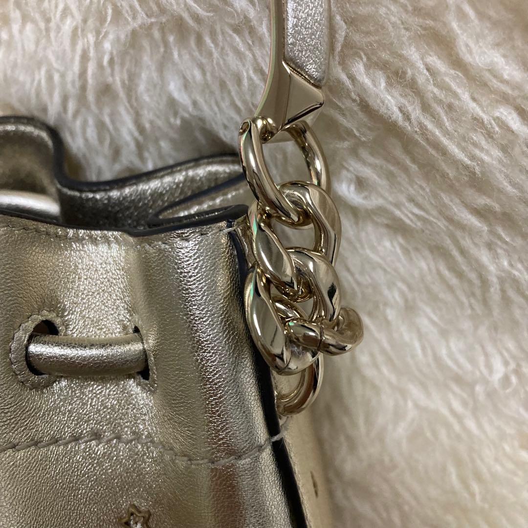 ゲリラセール美品✨JIMMY CHOO ジミーチュウ ボンボン ショルダーバッグ