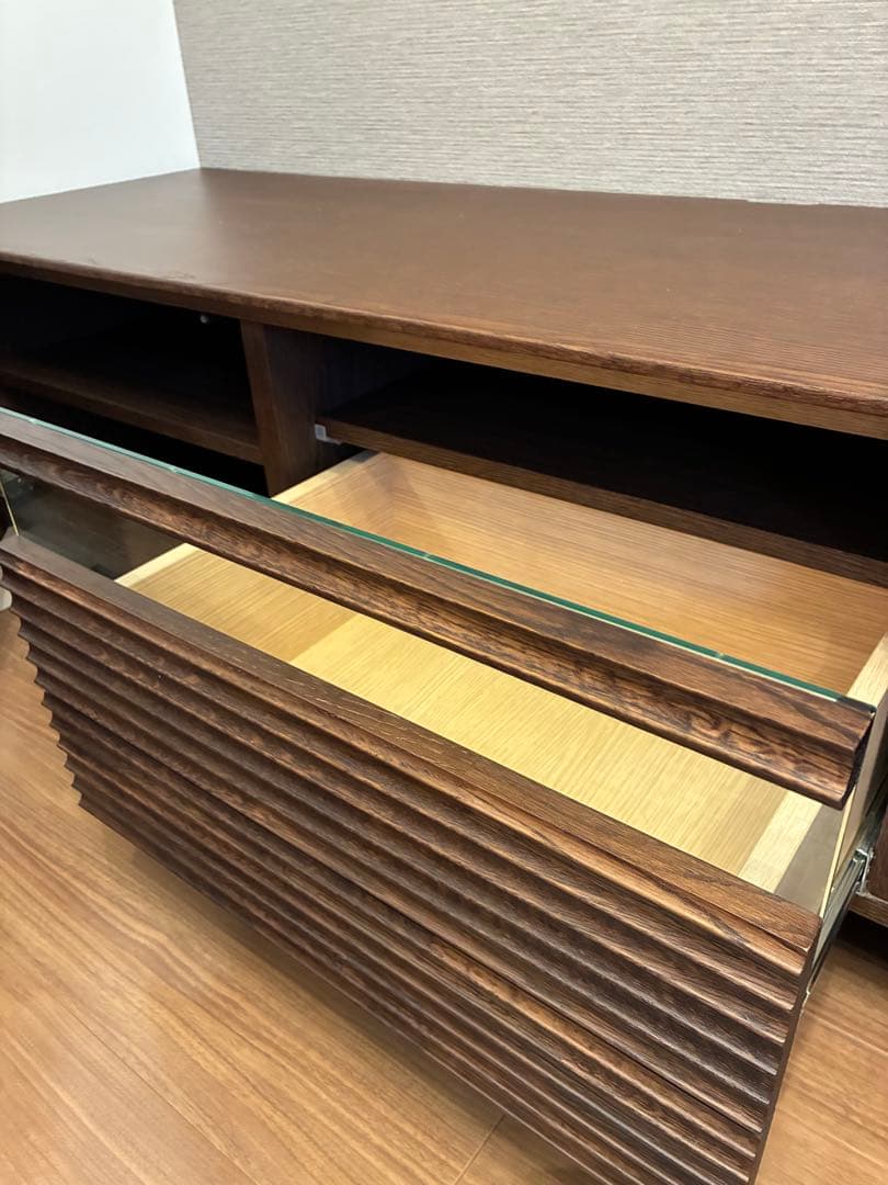 mie（ミエ）北欧様　カリモク　テレビボード　モカブラウン