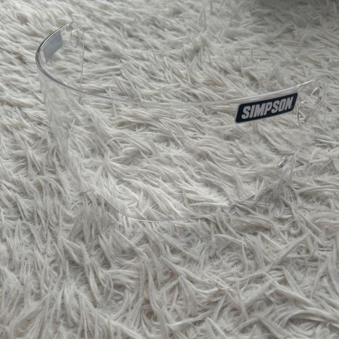 SIMPSON シンプソン ヘルメット 57cm ブラック M30 バイク用品