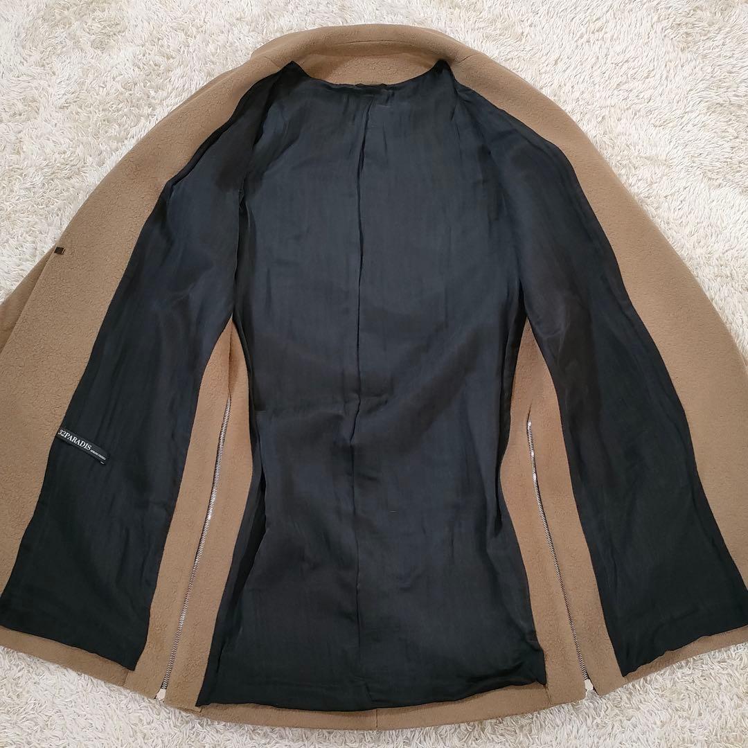 アパルトモン 32PARADIS サイドジップ オーバーサイズ チェスターコート