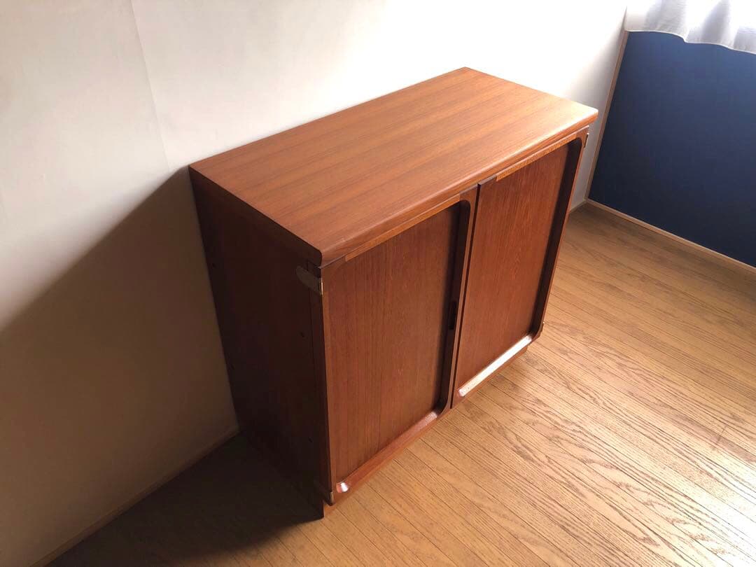 日田工芸 チーク材 サイドボード リビング サイド チェスト収納 北欧インテリア